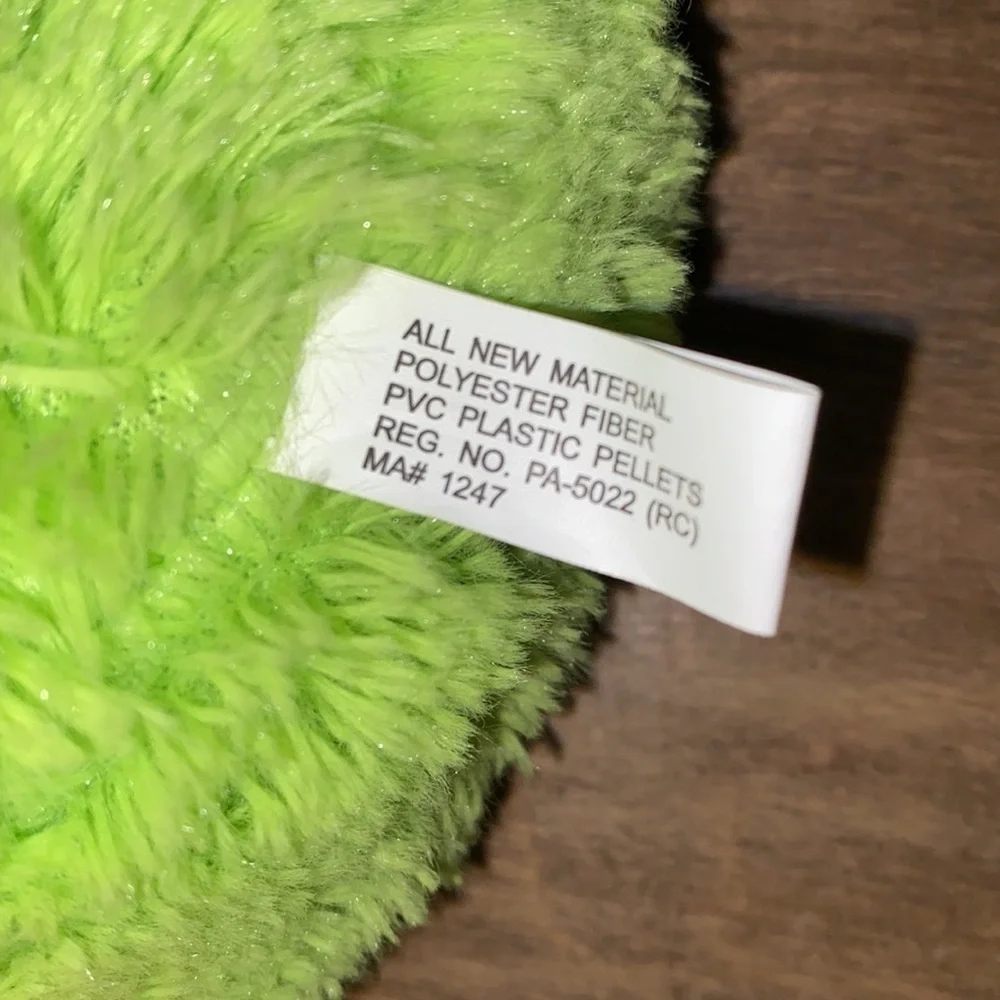 Green duck plush